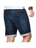 Alessandro Salvarini A. Salvarini Abramo Herren Sweat Shorts kurze Hosen in Dunkelblau