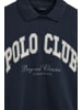 Polo Club Sweatshirt MAN FAUNO LONG SLEEVE RELAXED FIT in Navy Blau