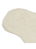 Beliani Kurzflor NEVANA in Weiß - (W) 160 x (L) 230 cm