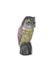 relaxdays 4x Vogelschreck "Eule" in Mehrfarbig