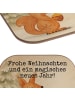 Mr. & Mrs. Panda Untersetzer Eichhörnchen Weihnachten Design mit... in Weiß