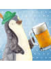 Mr. & Mrs. Panda Bierkrug Mit Gravur Waldtiere Aloha ohne Spruch in Transparent