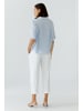 Oui Leinenbluse in kentucky blue