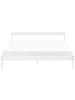 Beliani Doppelbett MADONE in Weiß - (W) 165 x (H) 65 x (L) 205 cm
