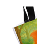 Mr. & Mrs. Panda Strandtasche Eichhörnchen Blume Design ohne Spruch in Weiß