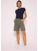 SASSYCLASSY Musselin Bermuda Shorts in Khaki