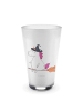 Mr. & Mrs. Panda Blümchentailglas Einhorn Hexe ohne Spruch in Transparent