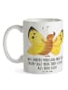 Mr. & Mrs. Panda Teetasse Mobbing bewältigen Selbstwert mit Spruch in Weiß