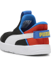 Puma Kinder Sneaker "Courtflex v3 SLIPTech Inf" in Schwarz