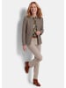 GOLDNER Kurzgröße:  Jacke im Bouclé-Look in camel / gemustert