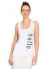 Gina Laura Strick-Top in offwhite