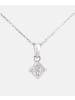 Diamant L'éternel Halskette mit Anhänger aus 375 Weißgold mit Diamant
