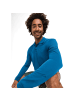 Maier Sports Ulrich L/S He-Polo 1/1 Arm in Blau3047