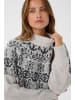 Kaffe Strickpullover KAnicole Regular fit in Light Grey M. W. Dark Grey M.
