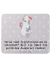 Mr. & Mrs. Panda Mouse Pad Ergotherapeutin BalanZeichen mit Spruch in Grau Pastell