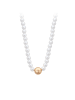 faina Necklace in White
