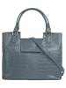 Cluty Handtasche echt Leder in blau