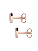 Elli Ohrringe 925 Sterling Silber Infinity in Rosegold