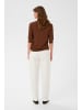 Soaked in Luxury Strickjacke SLSpina Gerade Passform in Cappuccino