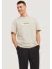 Jack & Jones T-Shirt 'Vesterbro' in beige