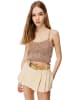 Alexa Dash Blouse in Beige
