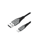 Mcdodo Schnell-Kabel USB 2.0 auf Lightning 2.4A 1m (Grau)