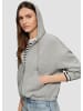s.Oliver Sweatshirt Jacke in 9400_grau meliert
