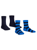 Falke Socken 2er Pack in Schwarz/Blau