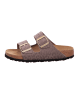 Birkenstock Pantoletten Arizona BS in Leo Gray Taupe