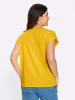 Sieh an! Kurzarm-Shirt in sonnengelb