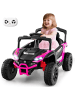 COSTWAY 12V Elektroauto Kinder in Rosa