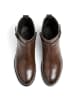 LLOYD Schuhe Moderne Stiefelette mit Reißverschluss in dunkelbraun