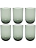 like. by Villeroy & Boch 6er Set Longdrinkbecher Like Glass 385 ml in Sage