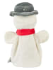Sterntaler Handpuppe Schneemann in ecru farbend