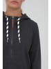 Oxmo Kapuzensweatjacke OXWanda in Grau