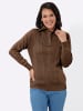 WITT WEIDEN Troyer-Pullover in braun