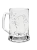 Mr. & Mrs. Panda Gravur Bierkrug Elefant Seifenblasen ohne Spruch in Transparent