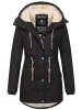 Navahoo Winterjacke Navahoo Ireliaa Damen Winterjacke B991 in Schwarz
