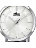 Lotus Analog-Armbanduhr Lotus Trendy silber mittel (ca. 33mm)