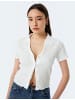 KOTON BLUSE SS in Ekru