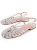 Montevita Sandalen Mirea in Silber
