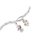 Thomas Sabo Charm-Anhänger Snoopy Santa Edition Peanuts Original in silber, bunt