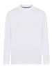 Man's World Stehkragenshirt in weiss