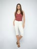 Mos Mosh V-neck Solid Tank Top in Cowhide