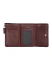 Jost Arva Geldbörse RFID Schutz Leder 12 cm wine