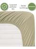 Aspero Bambus Spannbettlaken Macau in Beige