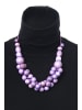 collezione alessandro Kurze Kette " Bea " in violett