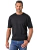 JP1880 Kurzarm T-Shirt in schwarz