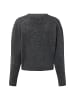 Marie Lund Strickjacke in anthrazit - 0006