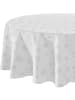 Erwin Müller Jacquard, Baumwollmischung Tischdecke Marbella in weiß